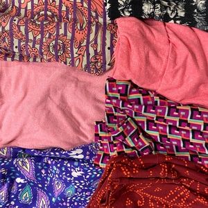 7 Pairs Lularoe Leggings One Size